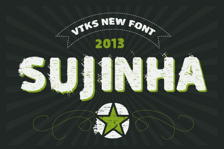 Sujinha font by Vtks Font Download