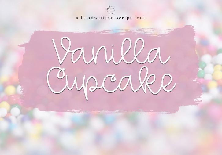 Vanilla Cupcake Font Download