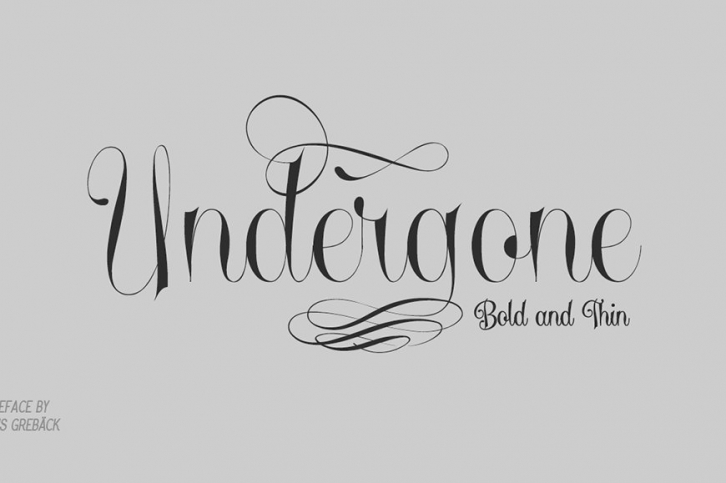 Undergone Font Download