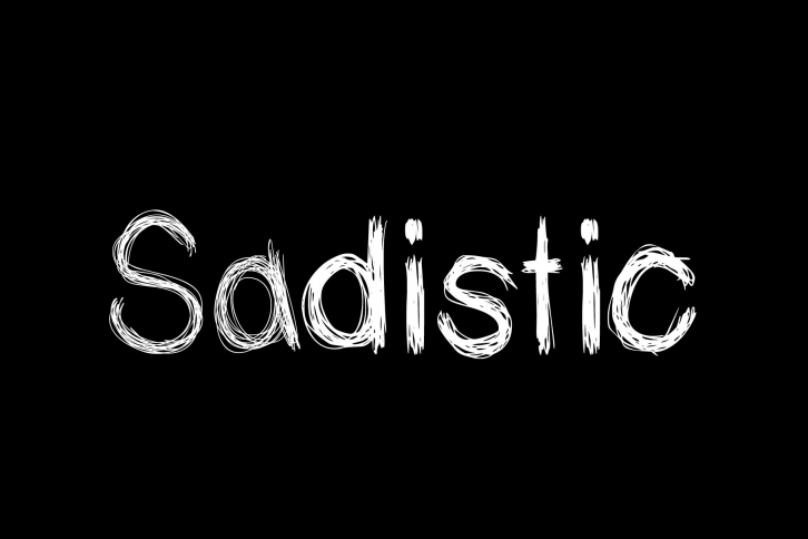 Sadistic Font Download