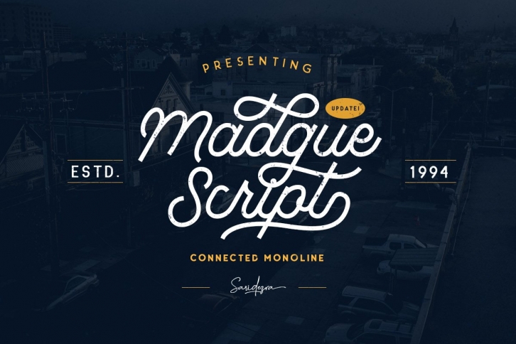 Madgue Font Download