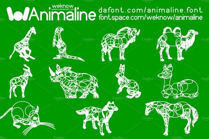 animaline dingbat Font Download