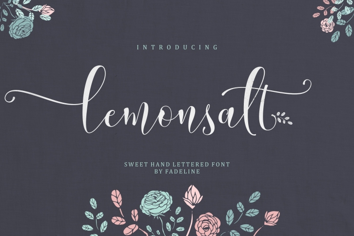 Lemonsalt Sweet Script Font Download