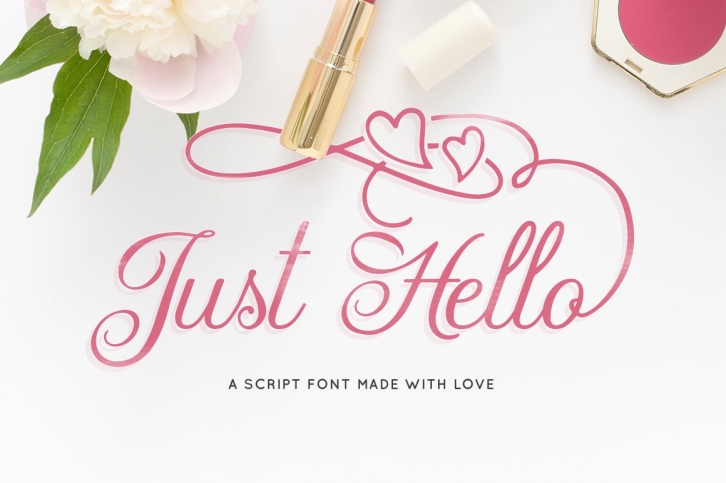 Just Hello Script Font Download