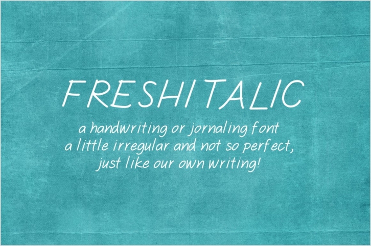 Freshitalic Font Download