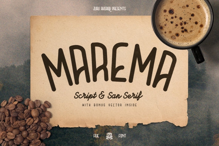 Maréma Typeface Duo Font Download