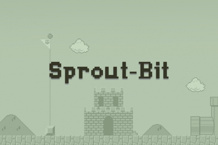 Sprout-Bit Font Download