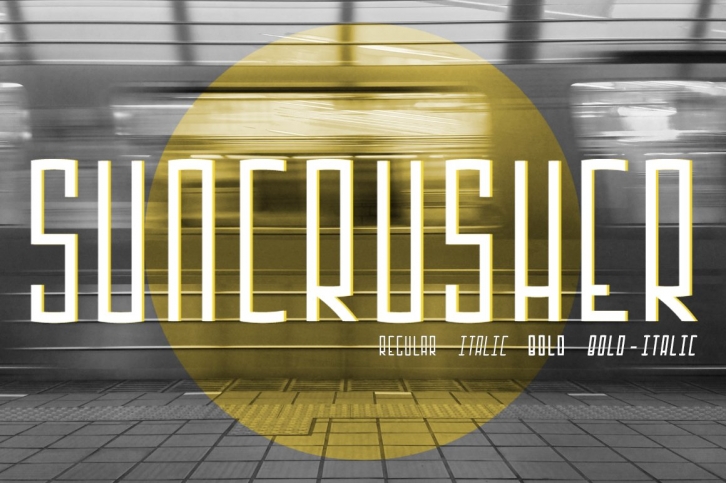 Suncrusher (4) Font Download