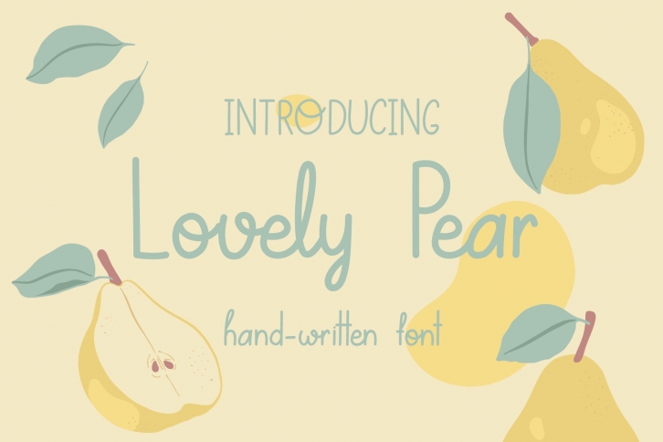 Lovely Pear Font Download