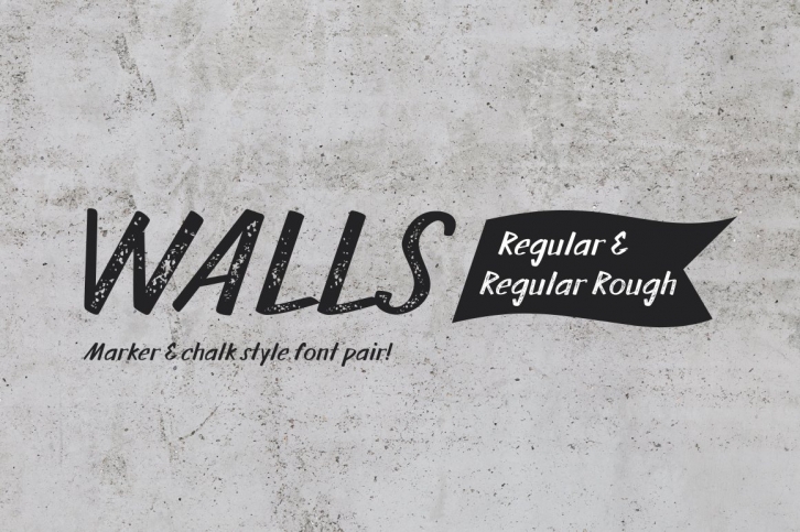 Walls Regular  Walls Rough Regular Font Download