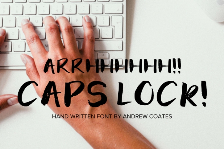 ARC CAPS LOCK Font Download