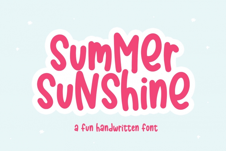 Summer Sunshine Font Download