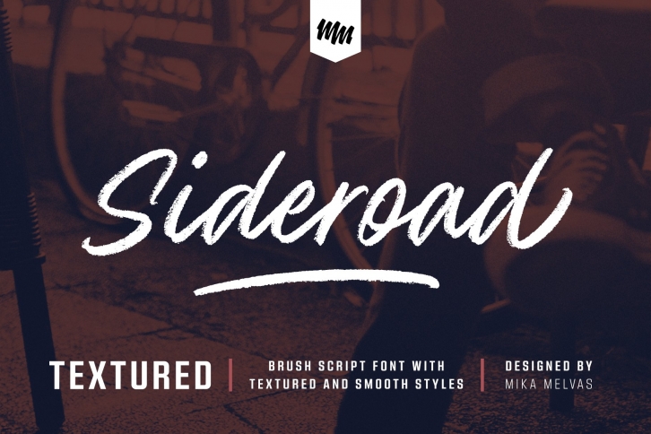Sideroad Textured Font Download
