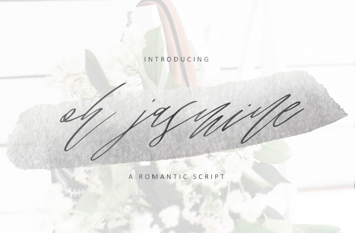 Oh Jasmine Signature Script Font Download