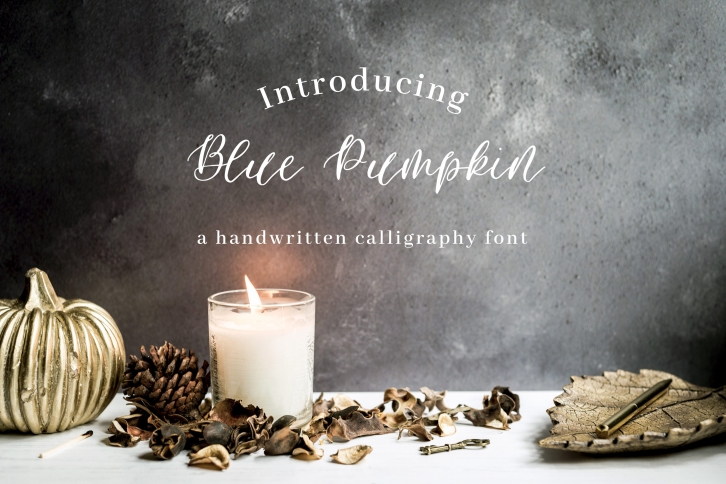 Blue Pumpkin Font Download