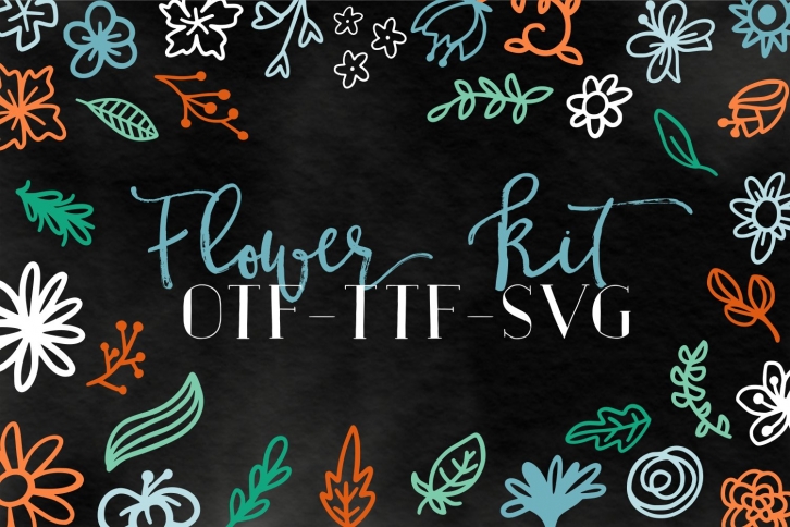 Flower Kit Font Download