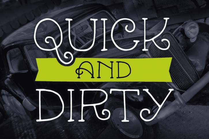 Quick  Dirty Mini Font Download
