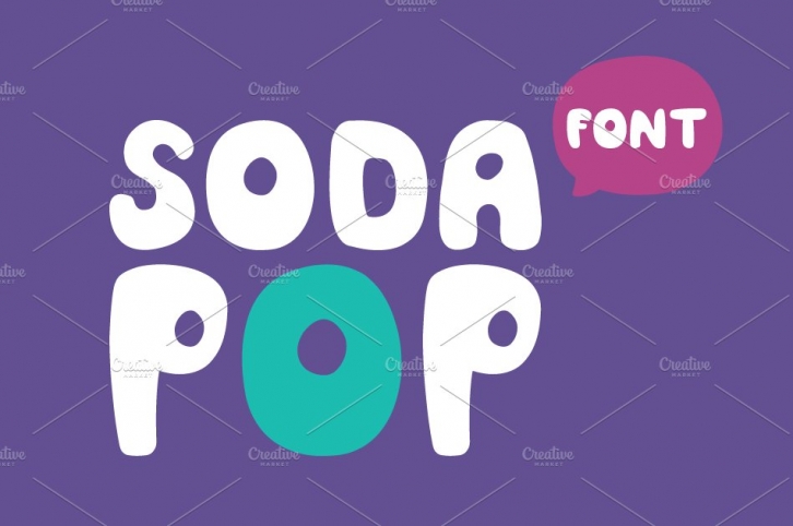 Soda Pop-Font Font Download