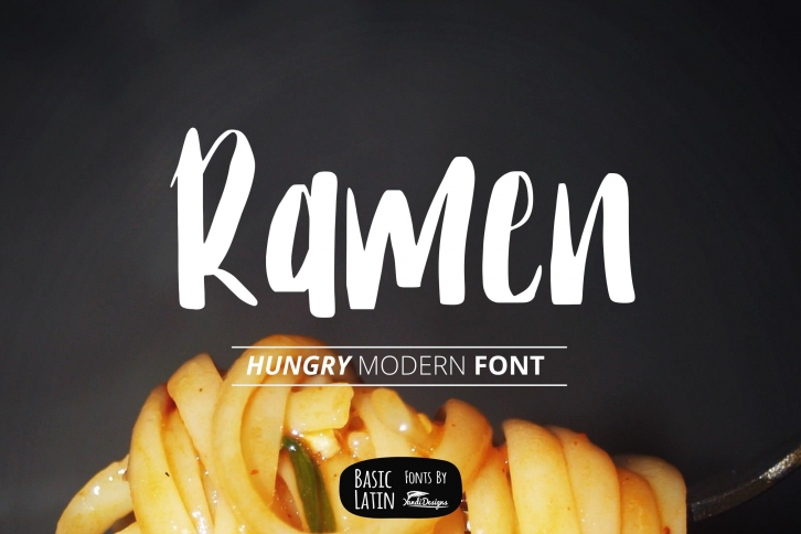 Ramen The Hungry Font Download