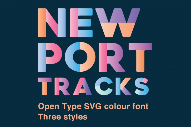 Newport Tracks Font Download