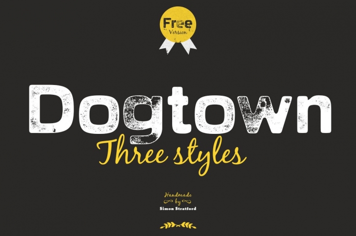 Dogtown sans serif headline font Font Download