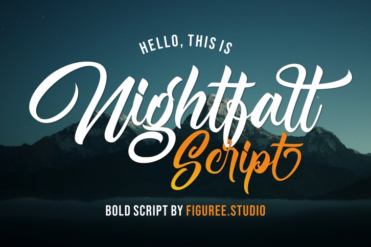 Nightfall Script Font Download