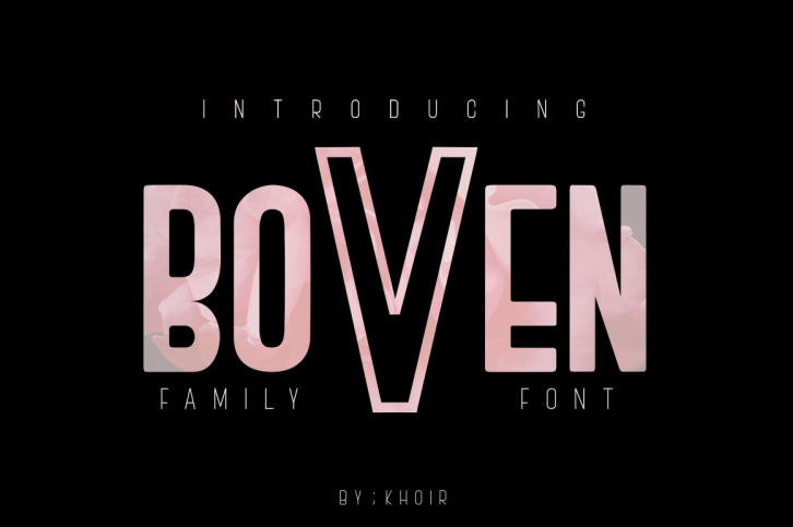 BOVEN Font Download